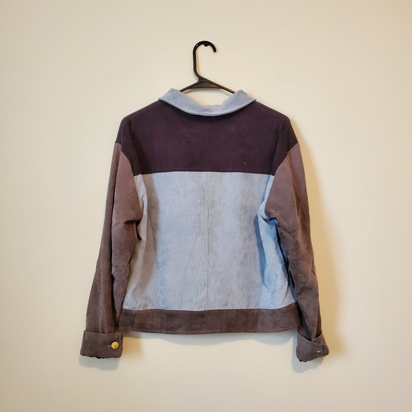 Zaful Color Blocks Light Jacket - Picture 2 of 3